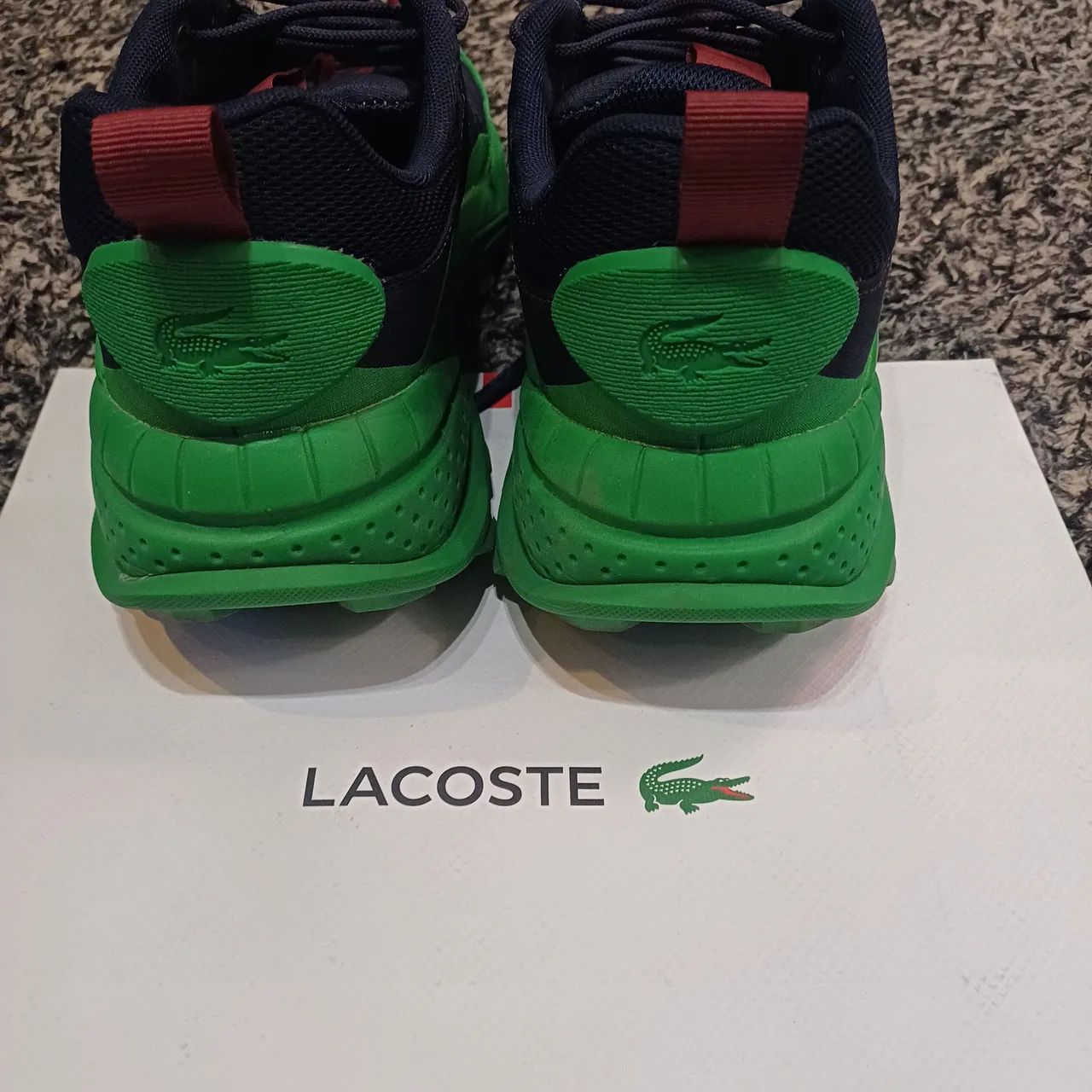 Tênis Lacoste Guard Breaker CT Verde e Azul - Foto 4