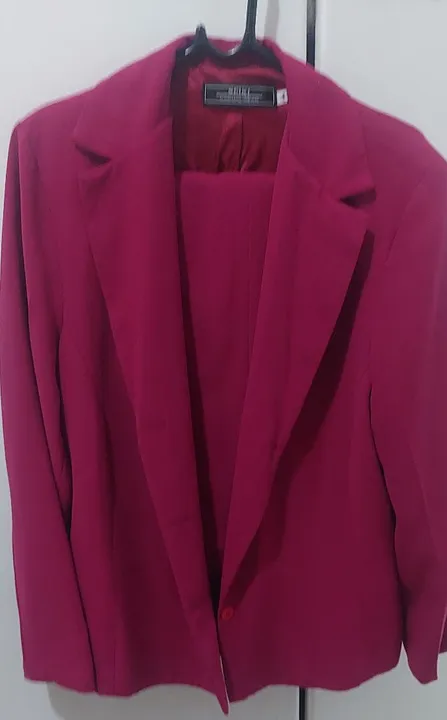 Conjunto de Blazer fúccia Seiki