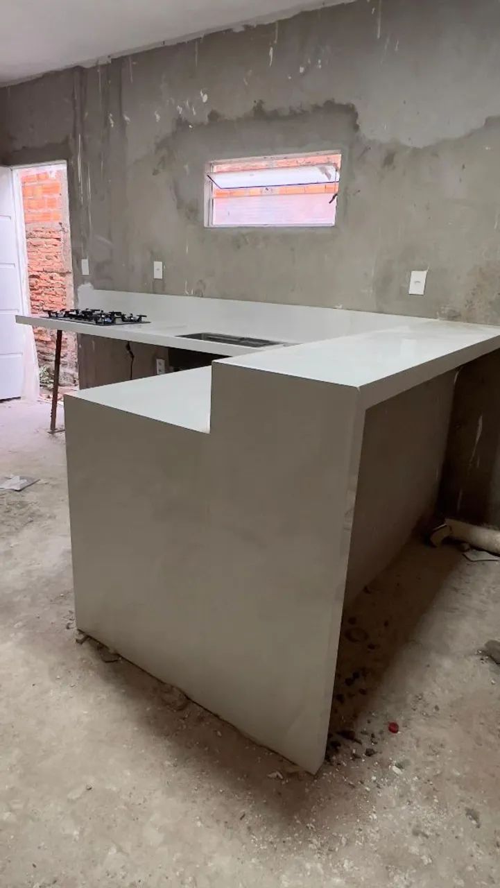 Bancada de cozinha sob medida