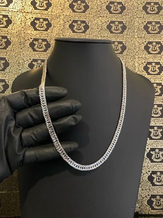 Corrente em Ouro Branco 18K 750 35 gramas  - Foto 3