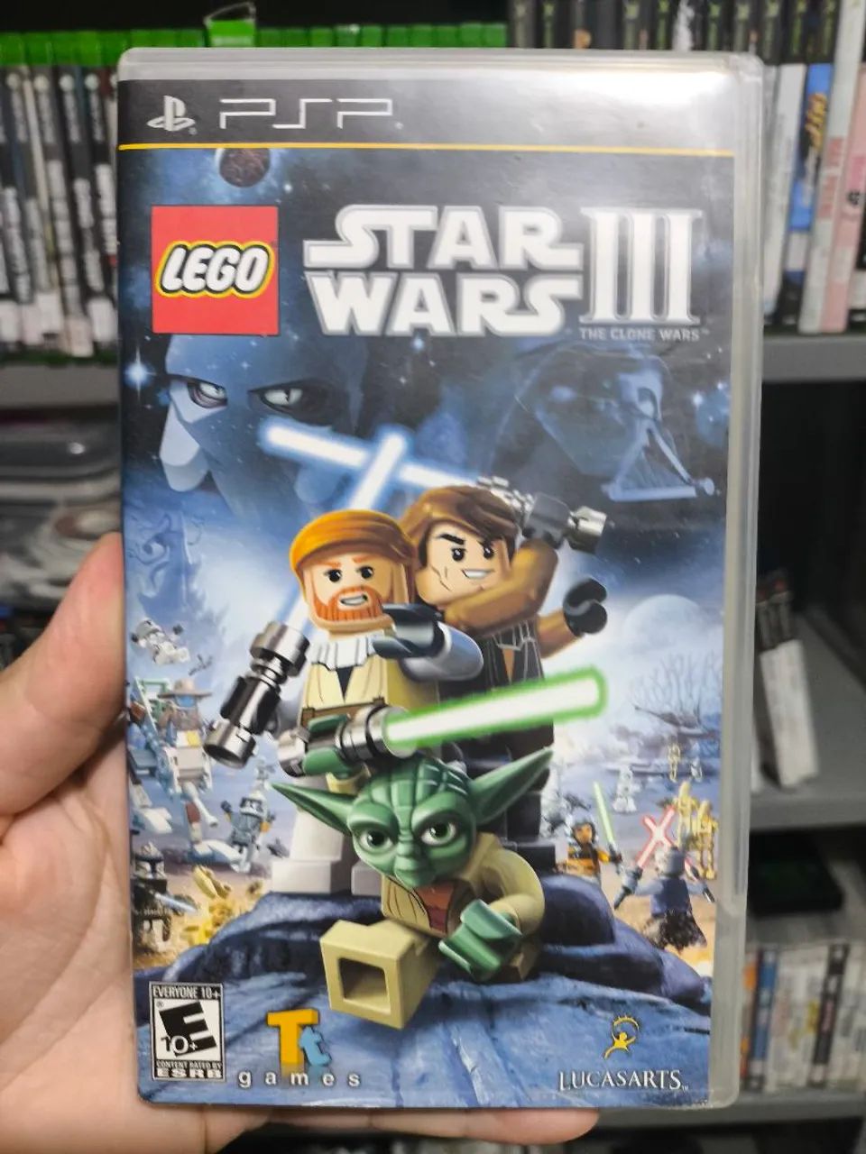 Jogo PSP lego star Wars 3