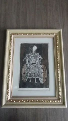 QUADRO OTIMA PINTURA PERFEITA DECORAÇÃO 100,00