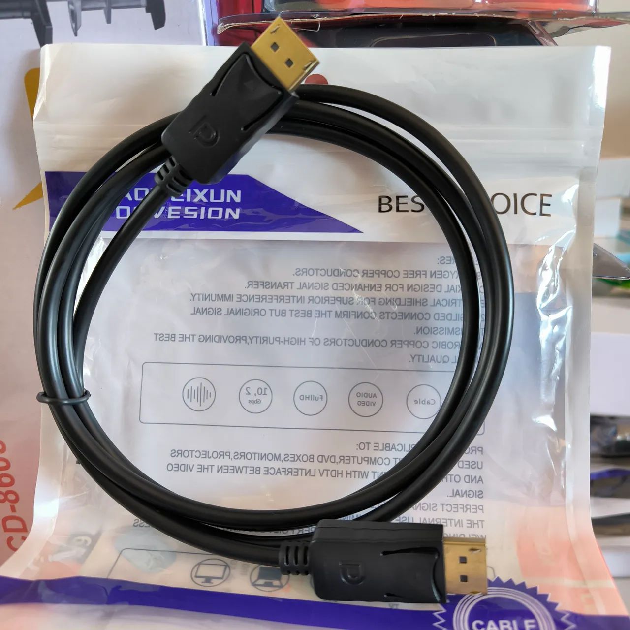 Cabo DisplayPort 1.5M - Foto 2