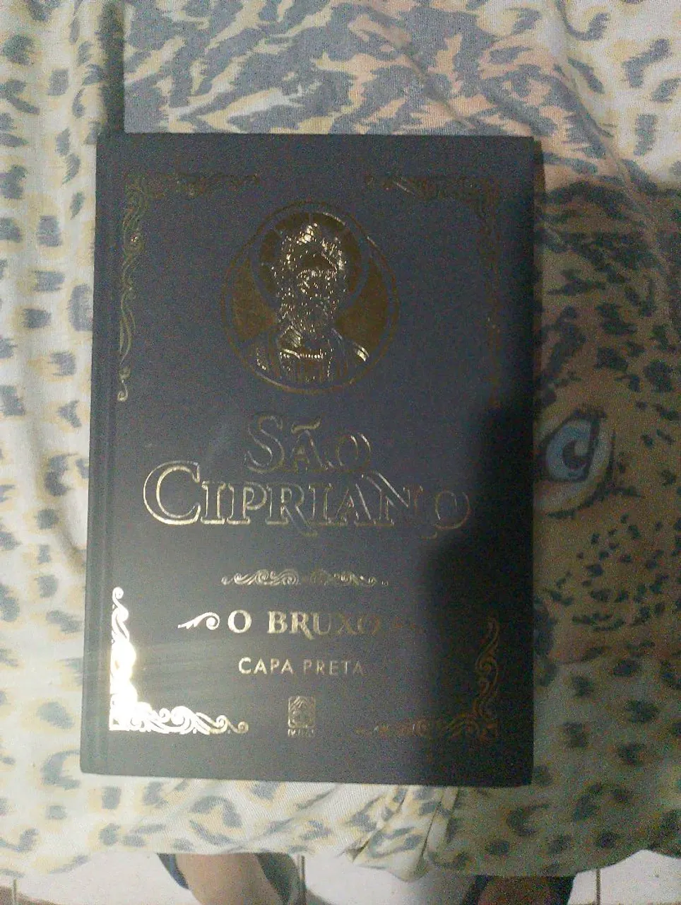Livro São Cipriano - O Bruxo - Capa Preta