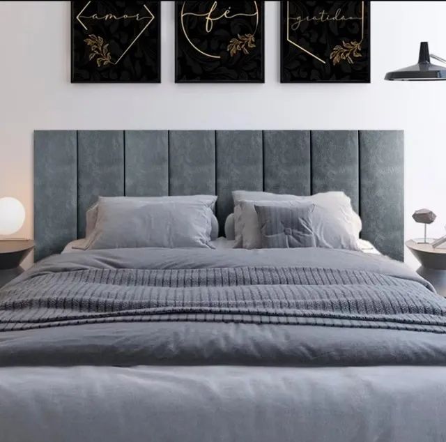 Cabeceira p/cama, modular. - Foto 3