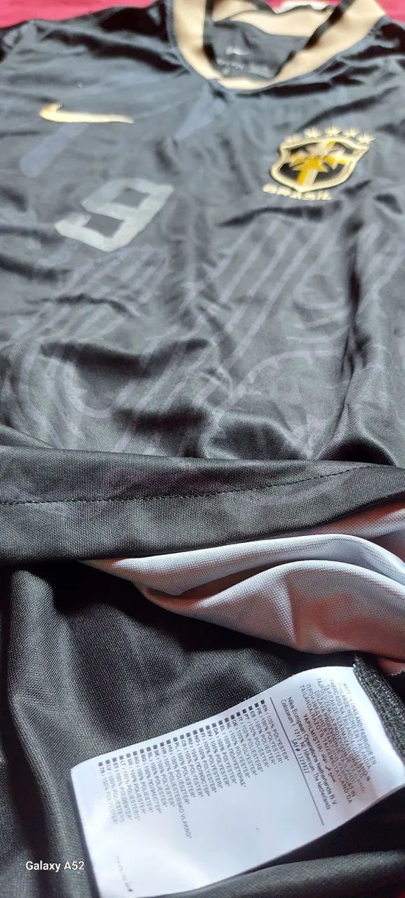 Camisa do Brasil - Nike - Tamanho G - usada.  - Foto 4