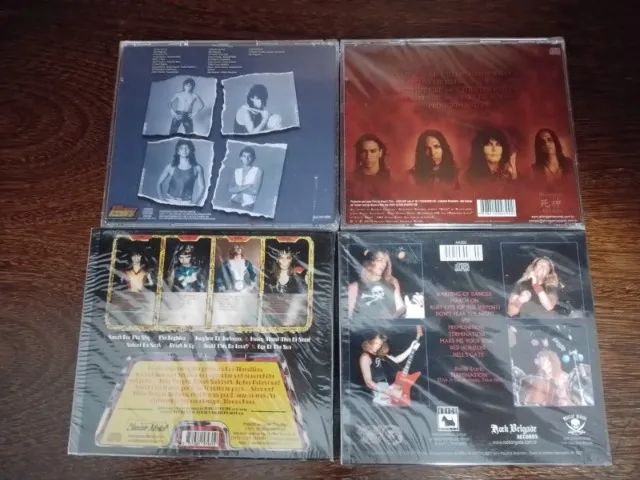 cds heavy metal wasp omen stress e outros - Foto 2