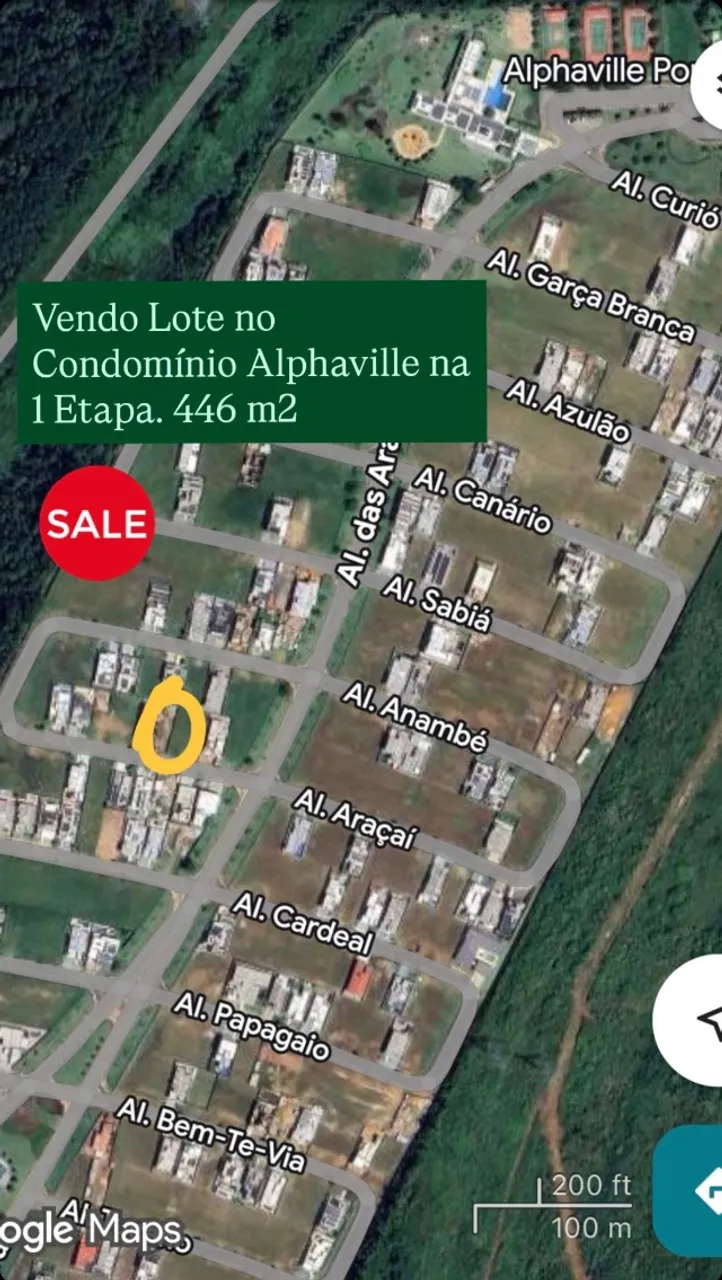 Terreno Alphaville - lote com grande potencial para bons projetos!