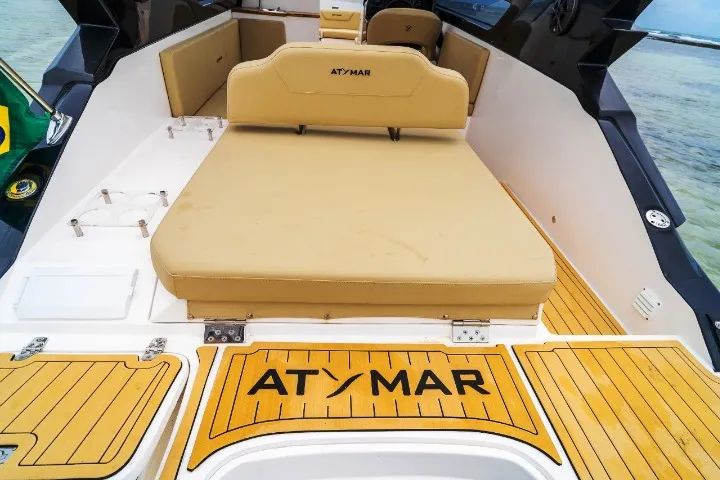 Lancha Atymar 26 pés 2025 proa aberta com banheiro zero - Foto 11