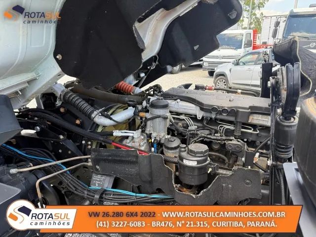 VW 26.280 2022 TRAÇADO 6X4 CHASSIS 5,00M - Foto 10