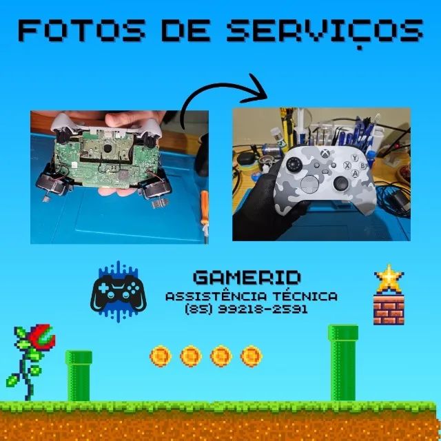 Conserto de controles PS4, PS5, Xbox One, Xbox Séries S/X - Foto 2