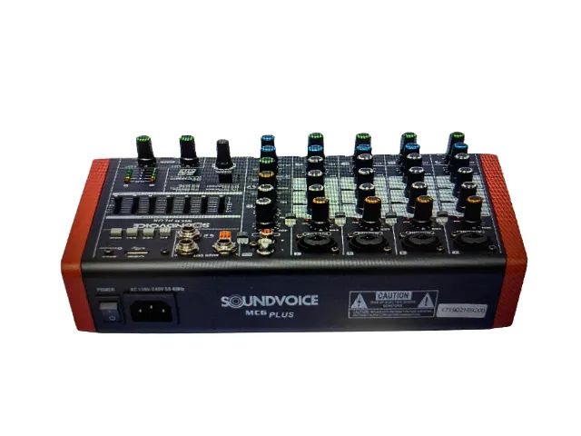 Mesa De Som Mc6 Plus - 6 Canais - Foto 4