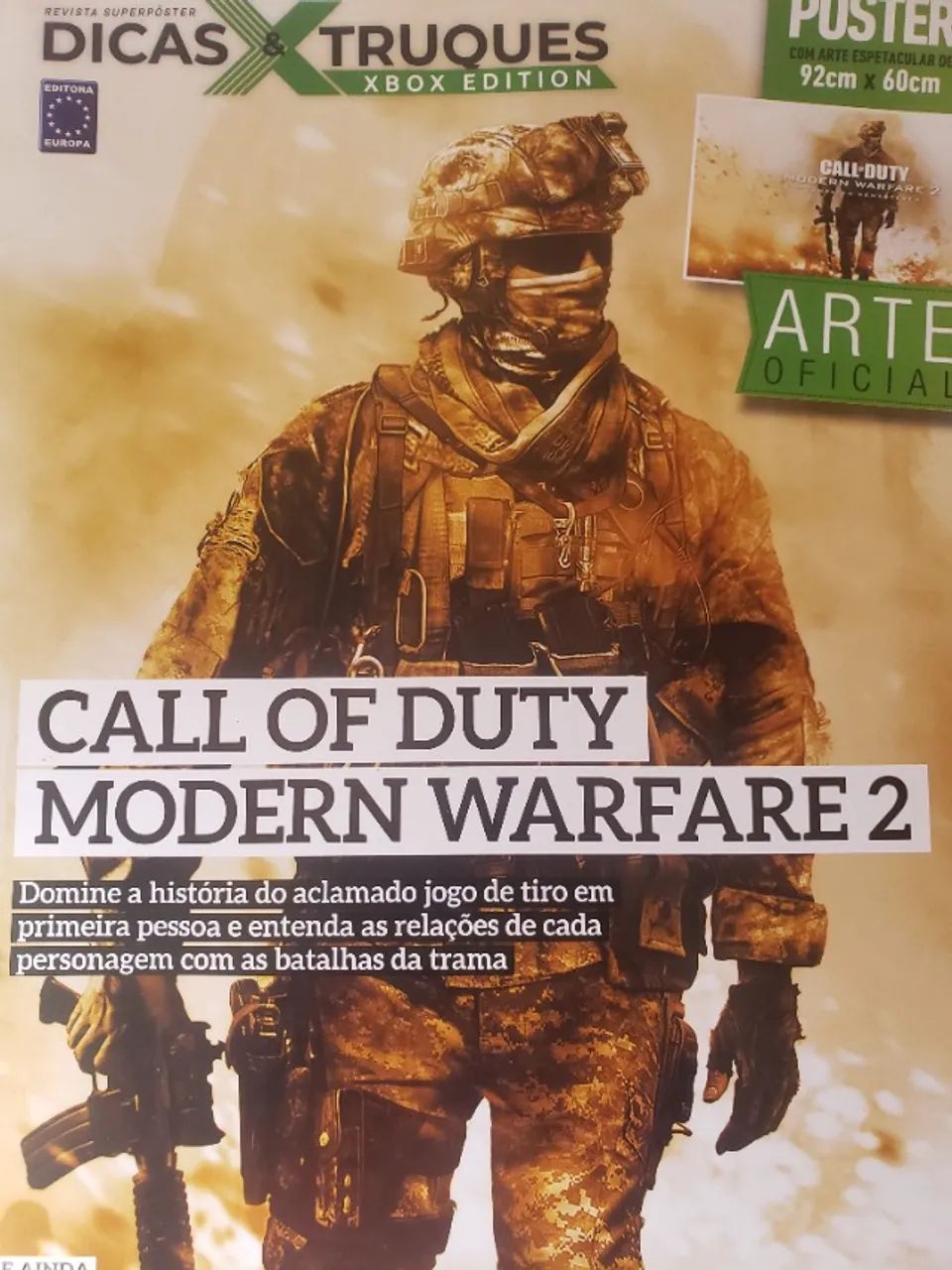 1 Poster Xbox Call Of Duty Modern Warfare - Foto 2