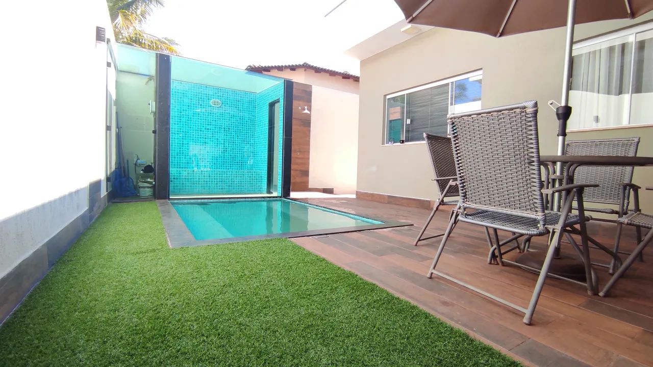 Arniqueira Casa completa com lazer em ótimo local em frente ao mercado Dona - Foto 5