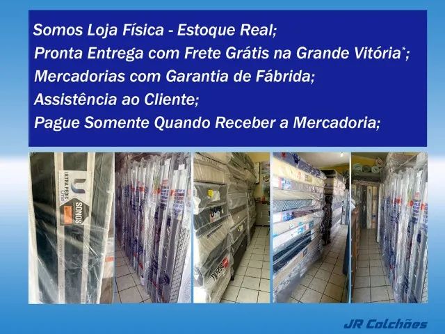 Colchão de Casal Com 2 Travesseiros Grátis - Foto 5