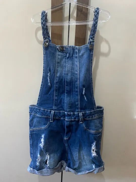Macacão Jeans Menina  - Foto 2