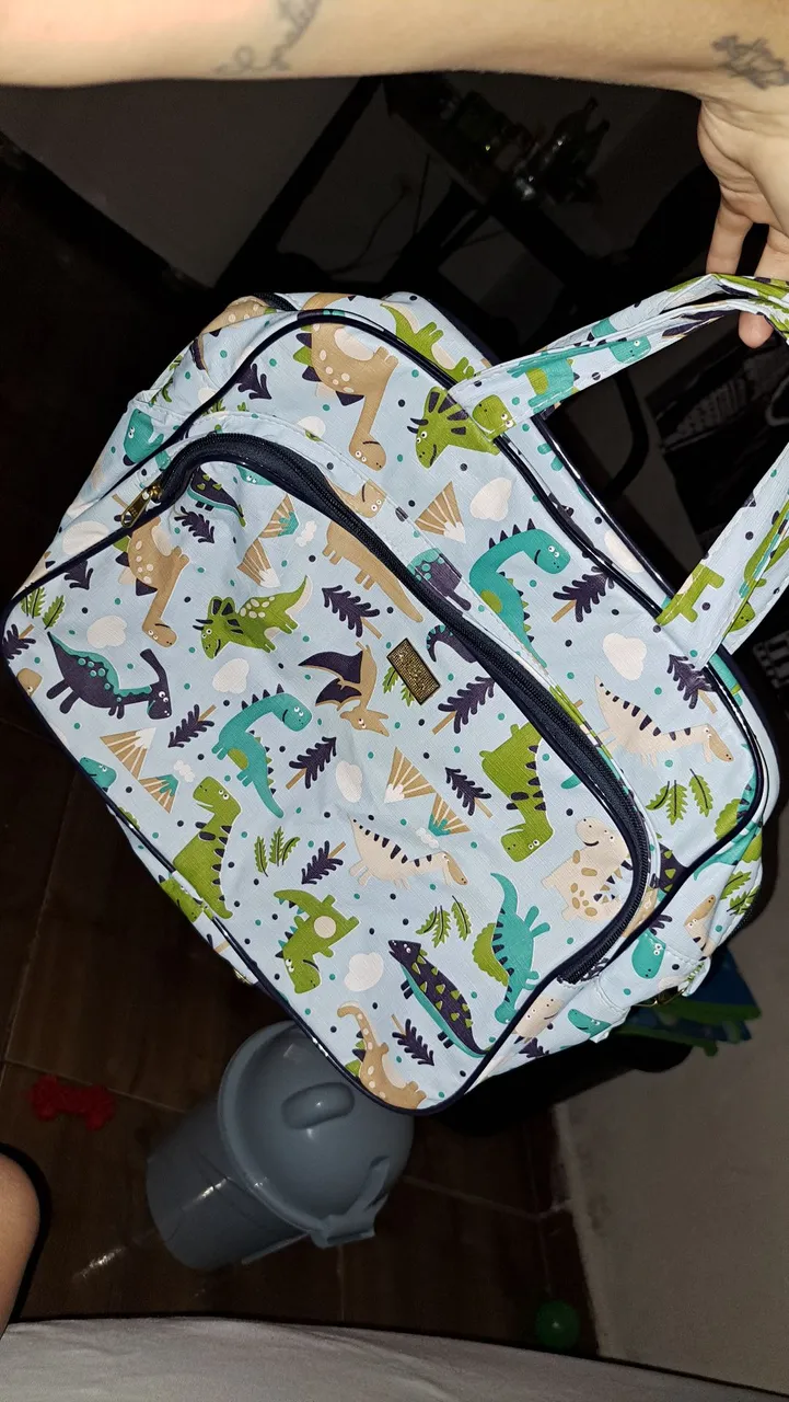 Bolsa Maternidade Dinossauro