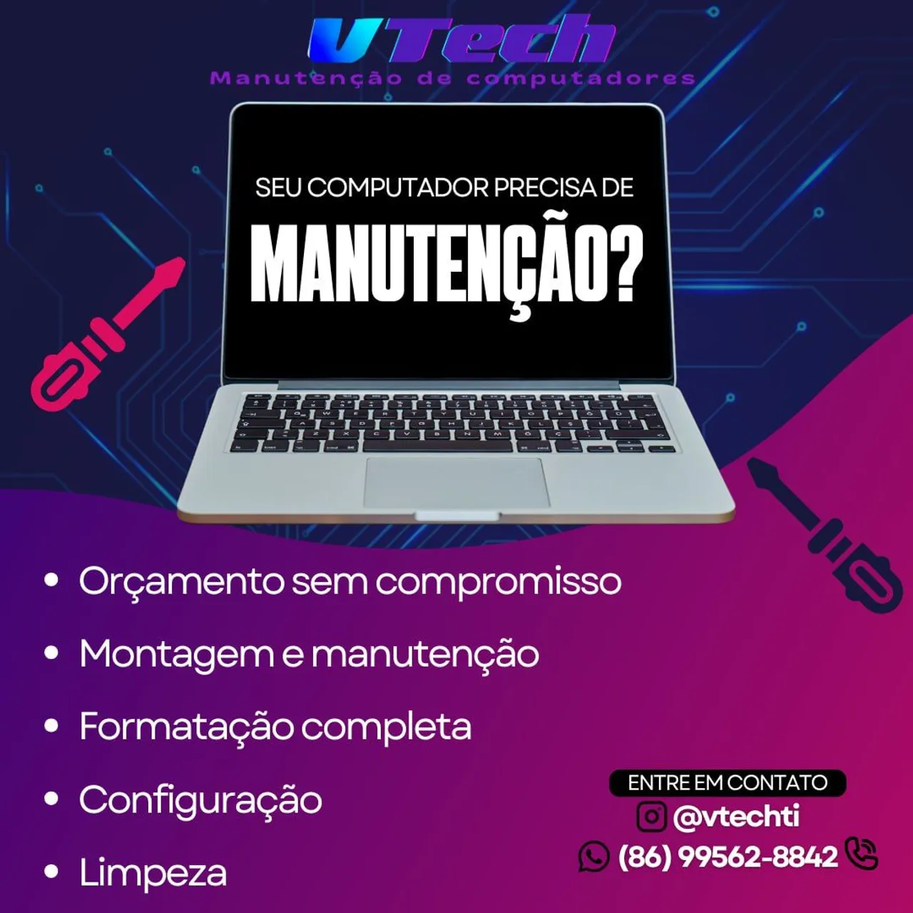 Manutenção de computadores