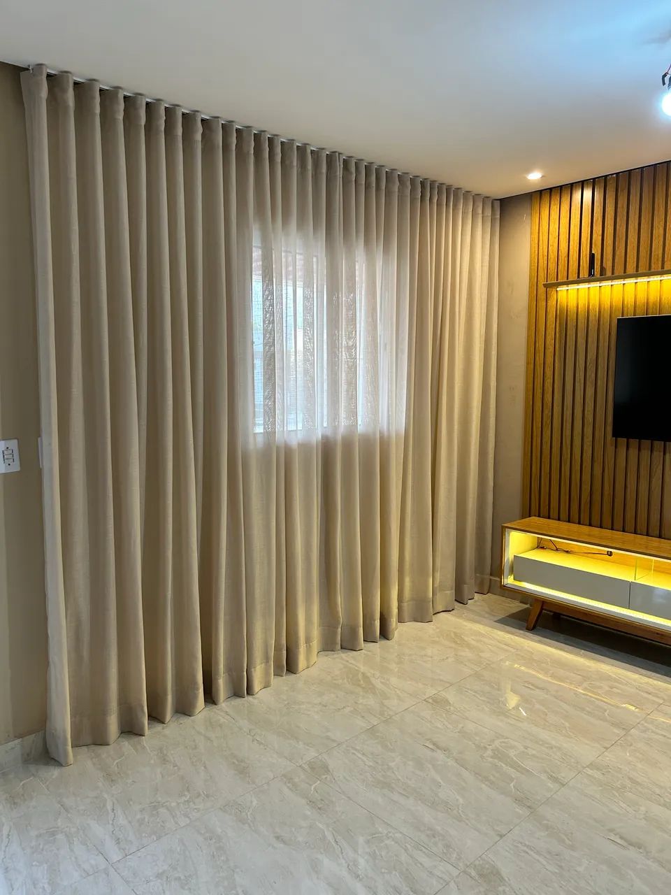 Cortina wave sob medida 