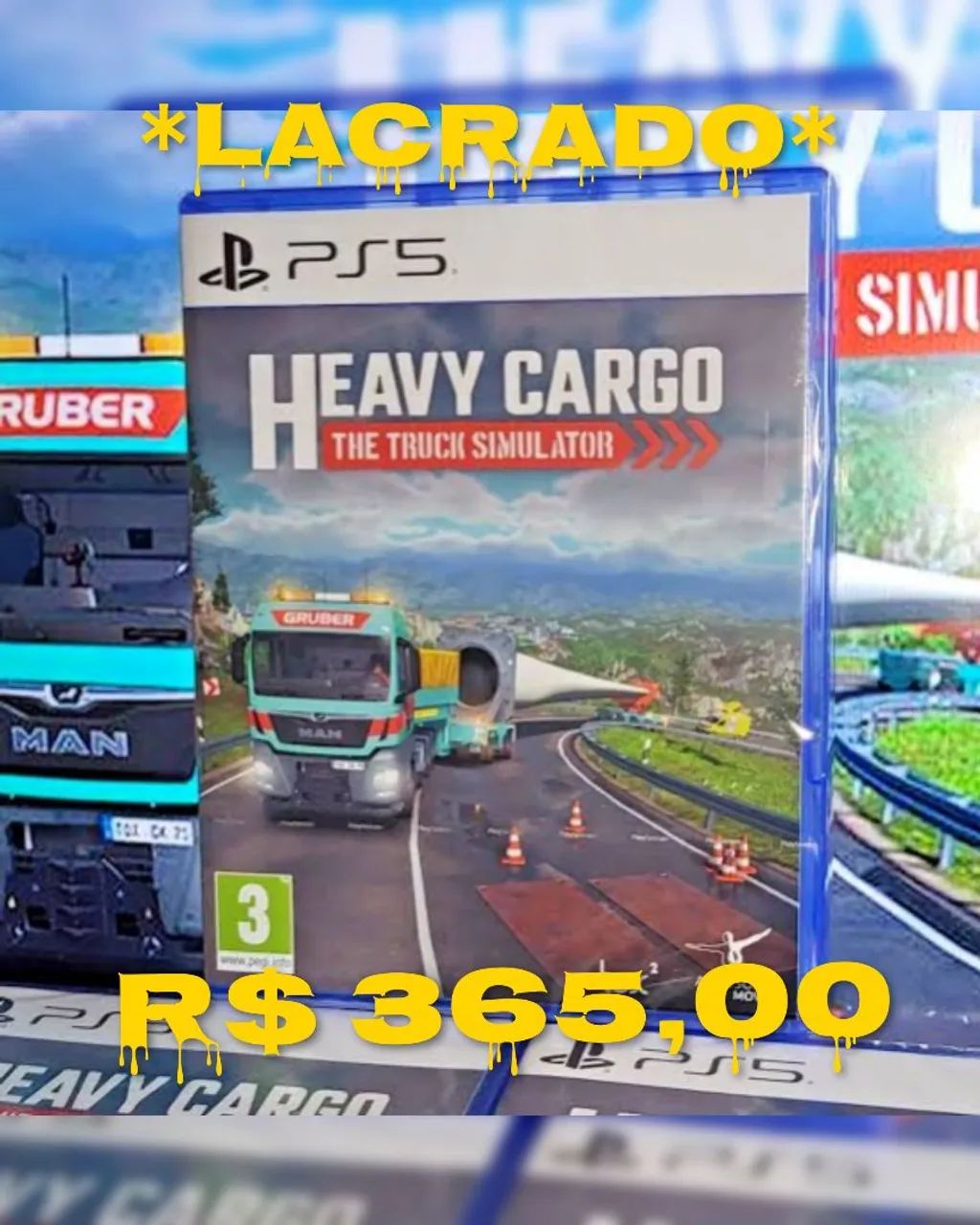 Heavy Cargo - PS5 - Lacrado 