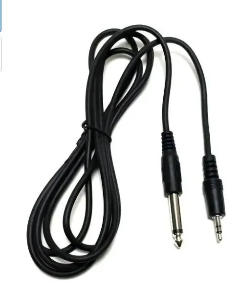 Cabo P10 Mono Para P2 Estéreo Níquel 2m - MXT