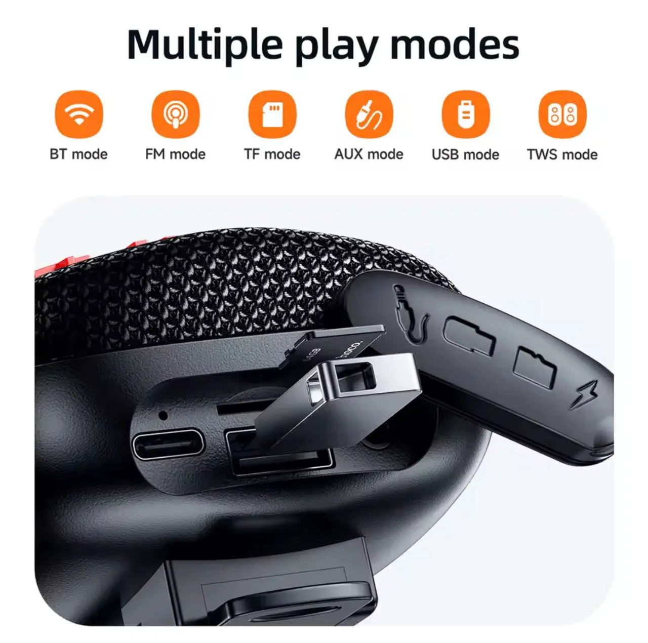 Caixa de som Bluetooth Usb para Bicicleta à prova d?água  - Foto 2