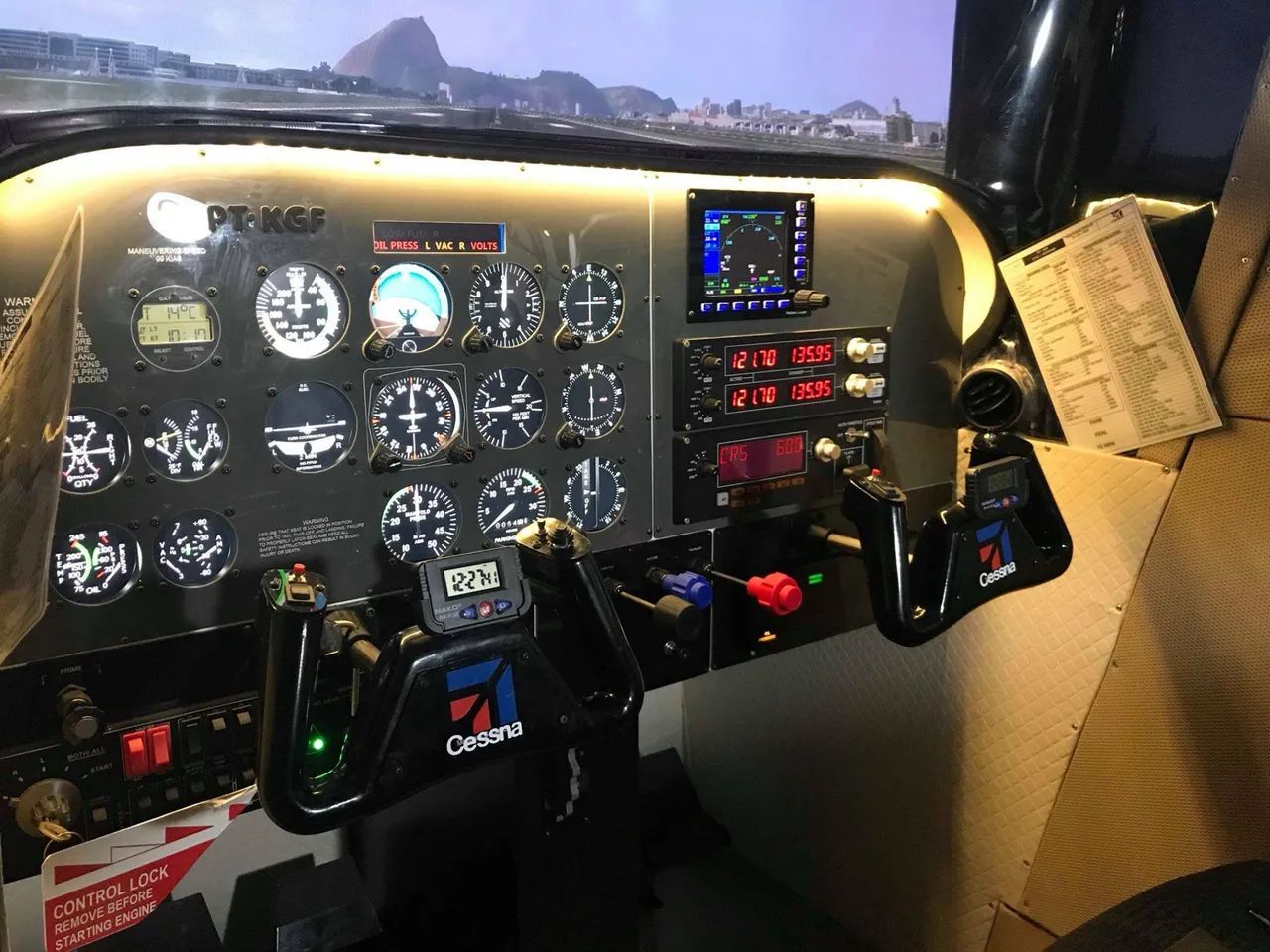 Simulador Cockpit Voo Completo Cessna 17265734679436673121