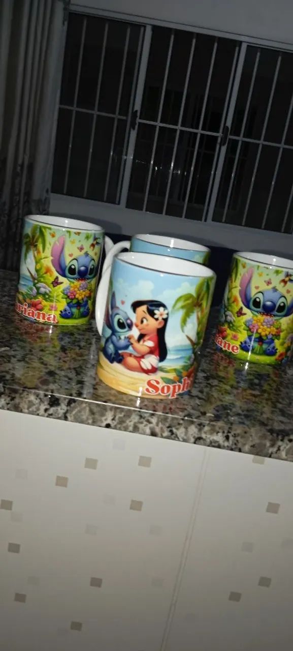 Caneca / xícara personalizada nome e foto  - Foto 2