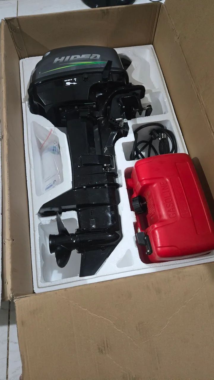 Motor de Popa Hidea (9.8 HP) Novo 2025 - Foto 3