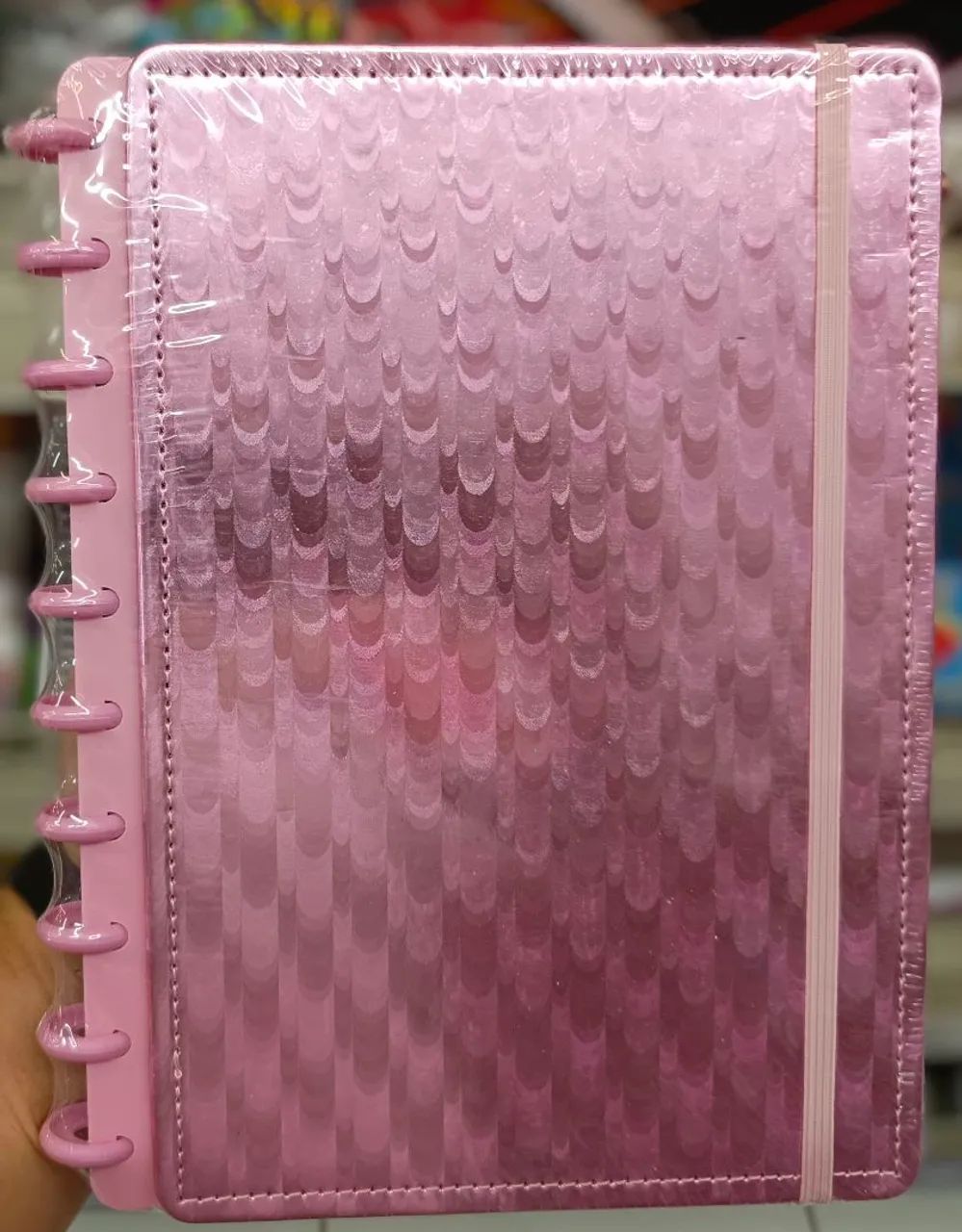 Caderno Inteligente 10 Discos Couro<br>REF: BZ39 - Foto 2