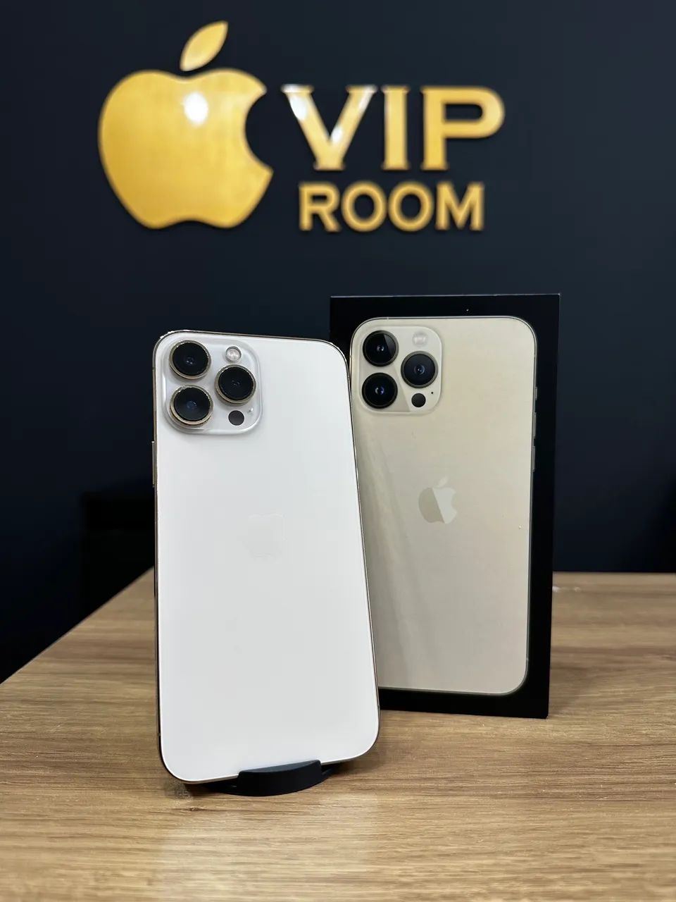 iPhone 13 Pro Max 256gb gold semi novo em perfeito funcionamento