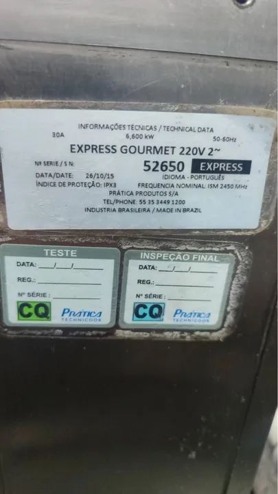 Forno Prática  Express Gourmet - Foto 2