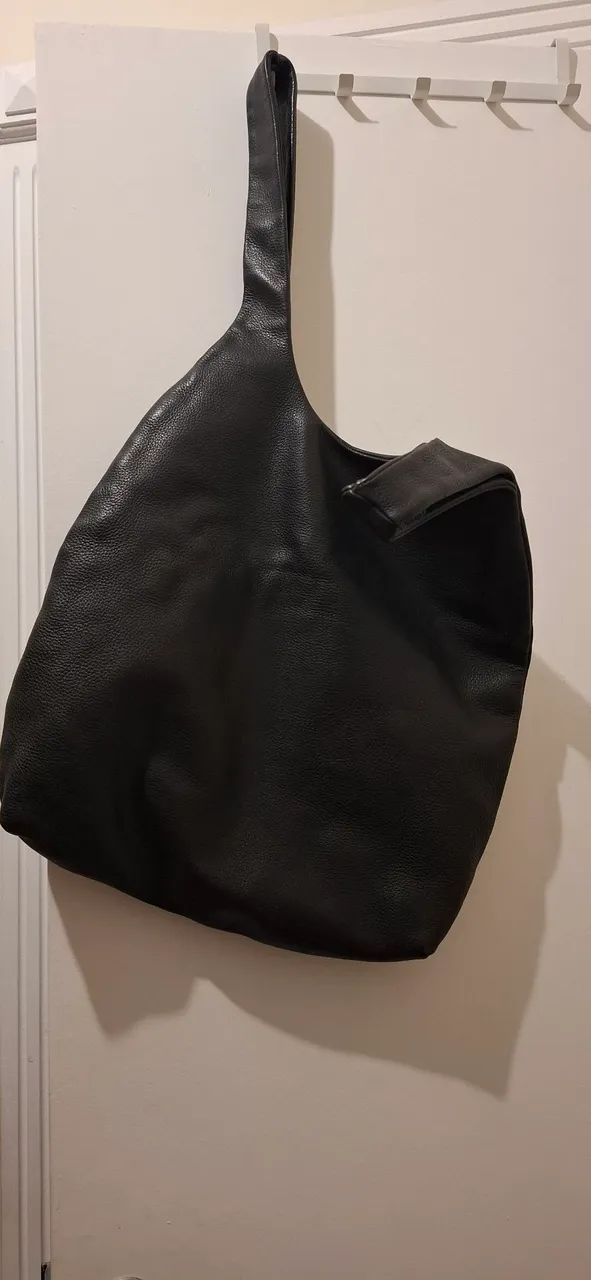 Bolsa Couro Preta - Foto 2