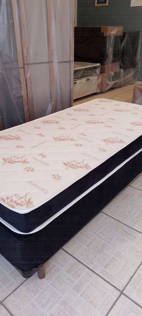 L pôPqCama box solteiro nova 188 x 88