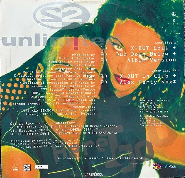 Disco de Vinil LP S2 Unlimited Here I Go (importado) - Foto 2