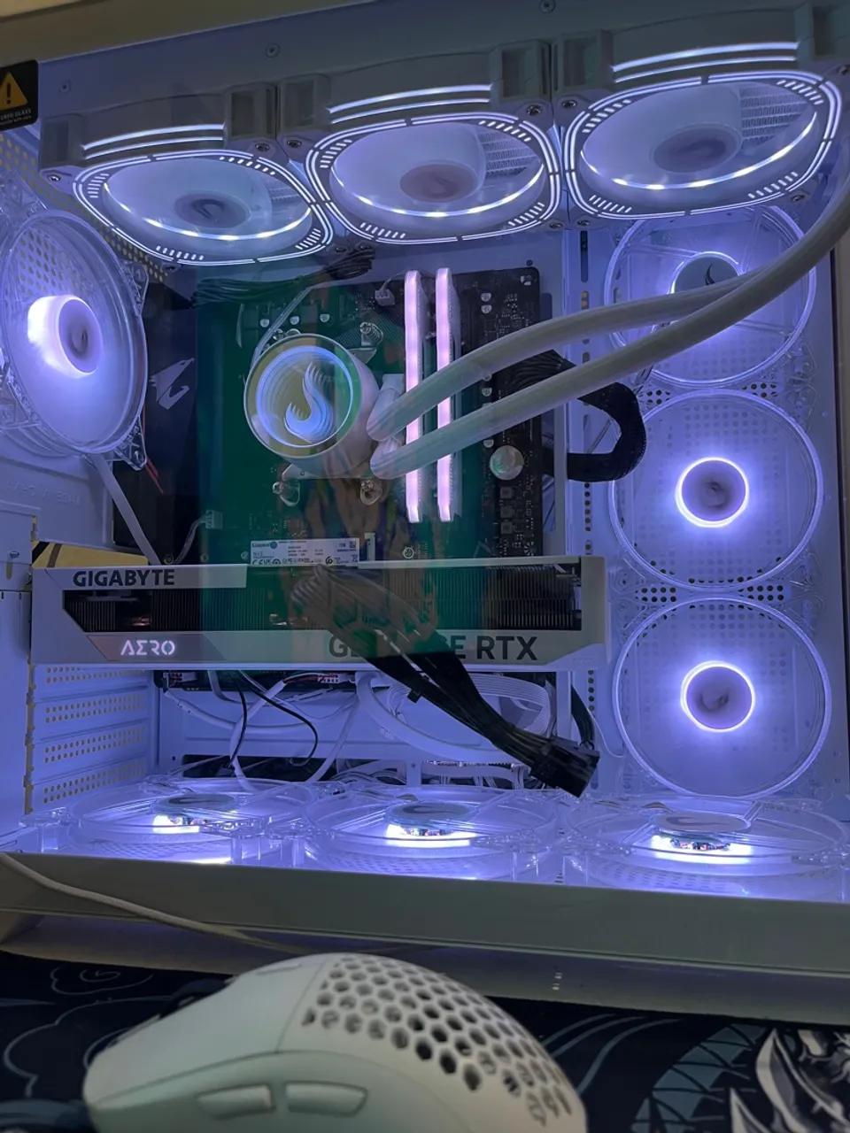 PC GAMER BRANCO COMPLETO