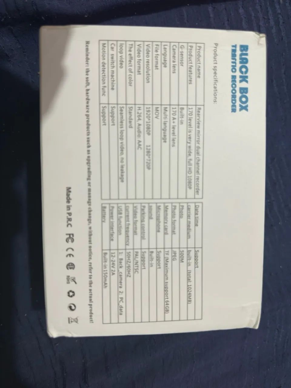 Câmera para Carro Nova e Lacrada - Foto 2