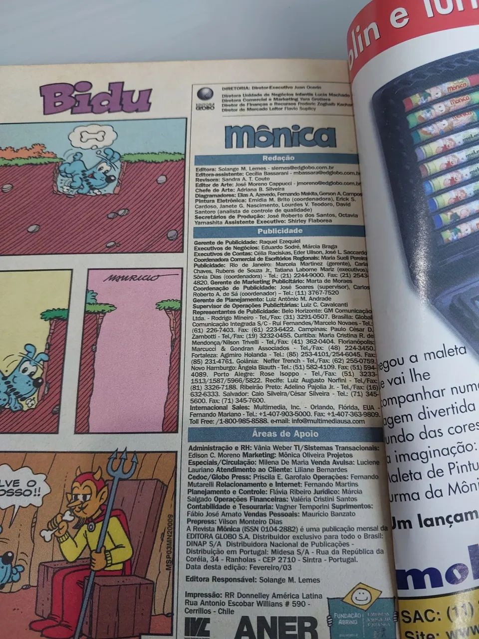 Gibi Monica 100 e 200 editora Globo - Foto 5