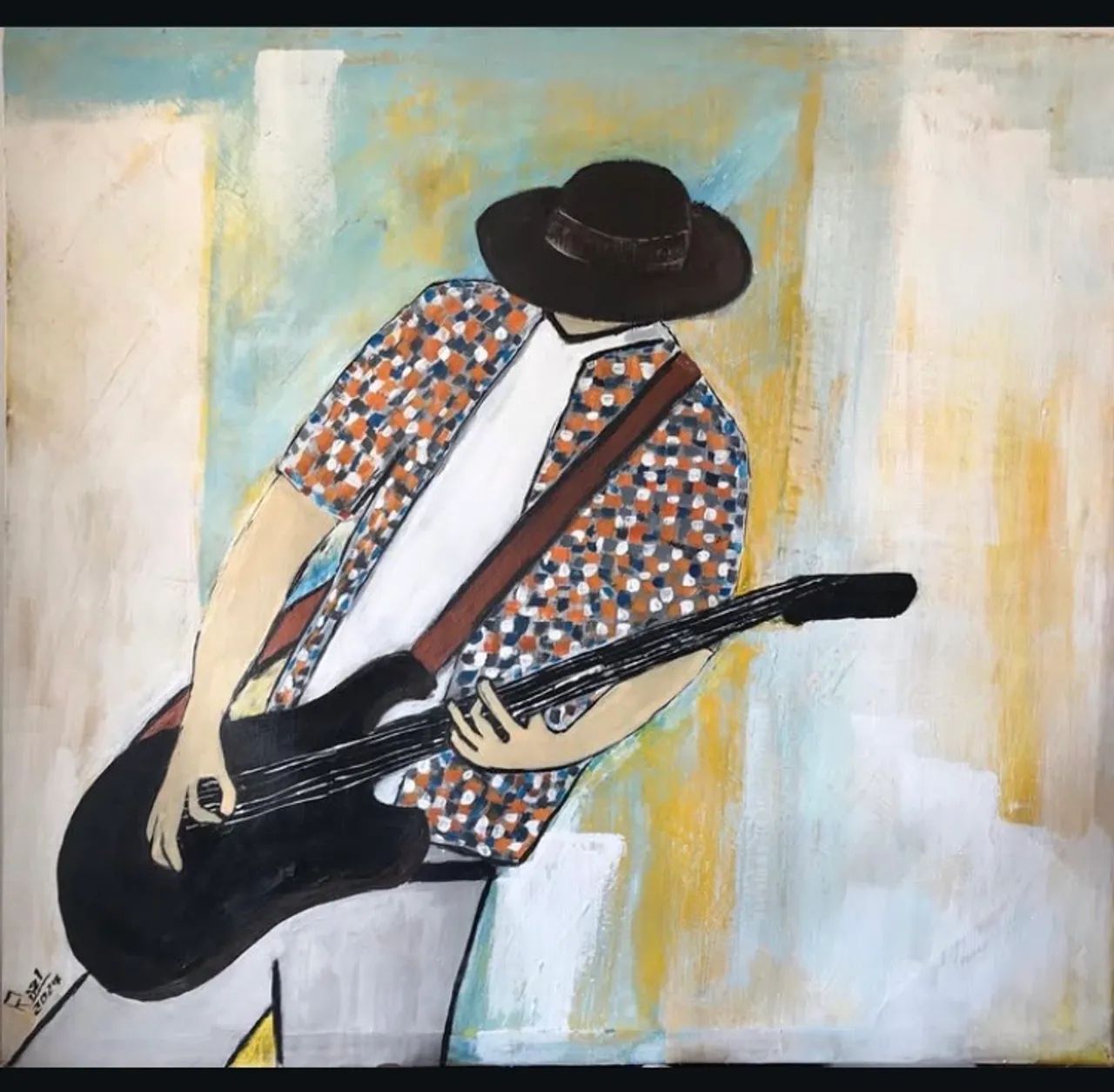 Telas grandes/ Artista desconhecida 