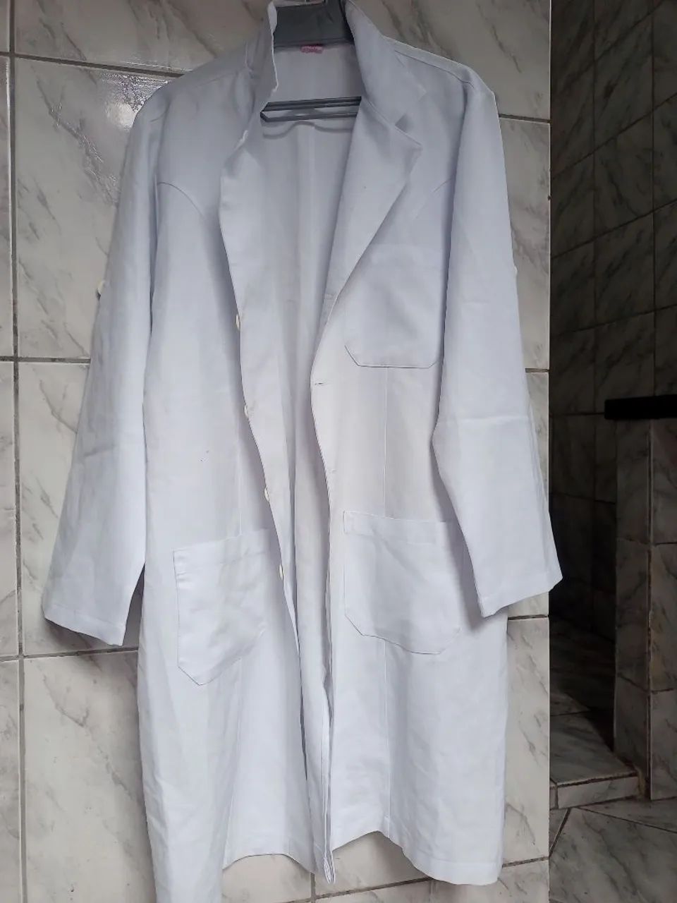 Jaleco branco, Tam. G 