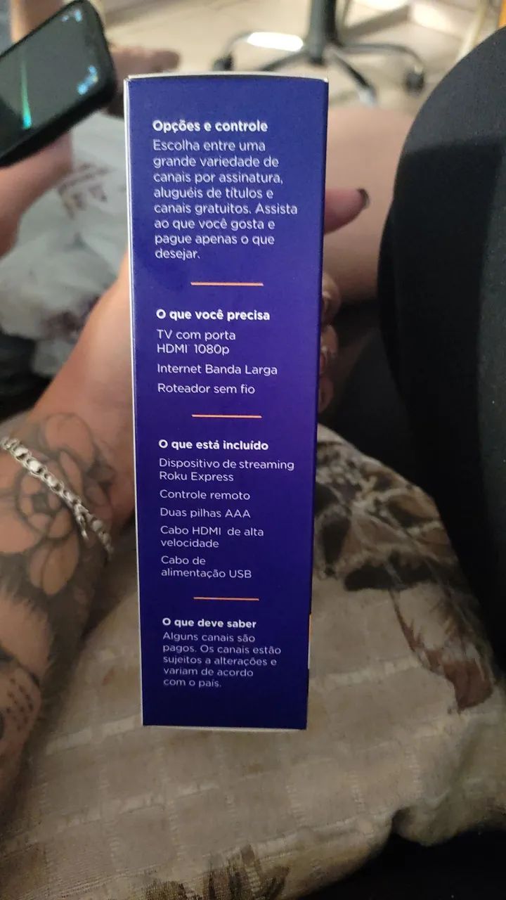 Roku Express - Streaming rápido e descomplicado - Foto 4