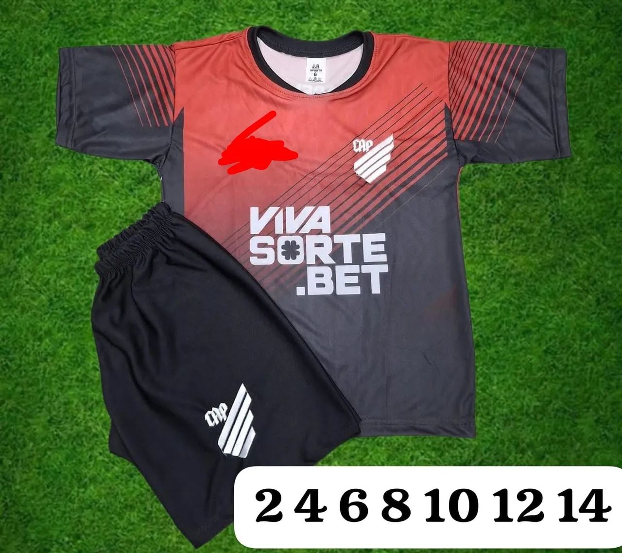 Conjunto infantil Atlético Paranaense e Coritiba  - Foto 2