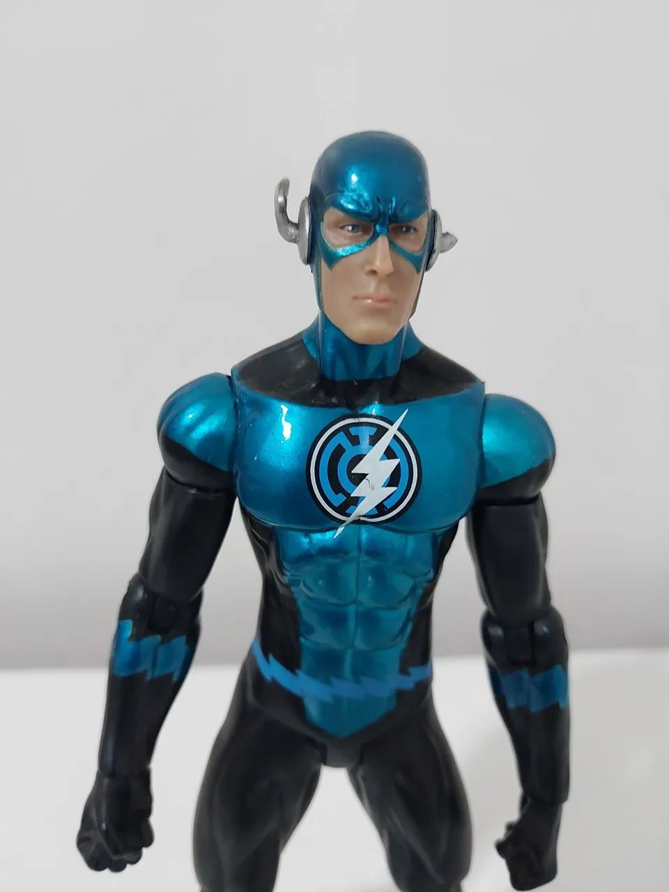 Boneco Flash Azul 17cm  - Foto 4