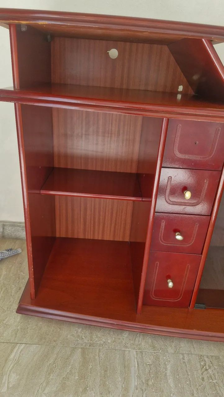 Rack para TV em Madeira Maciça - Foto 3
