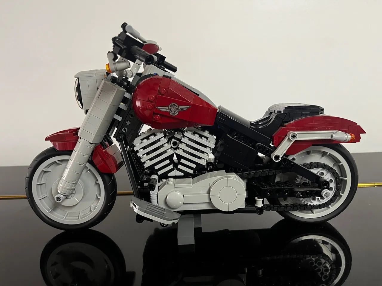 Lego Creator Expert Harley-davidson Fat Boy 10269 Building - Foto 2