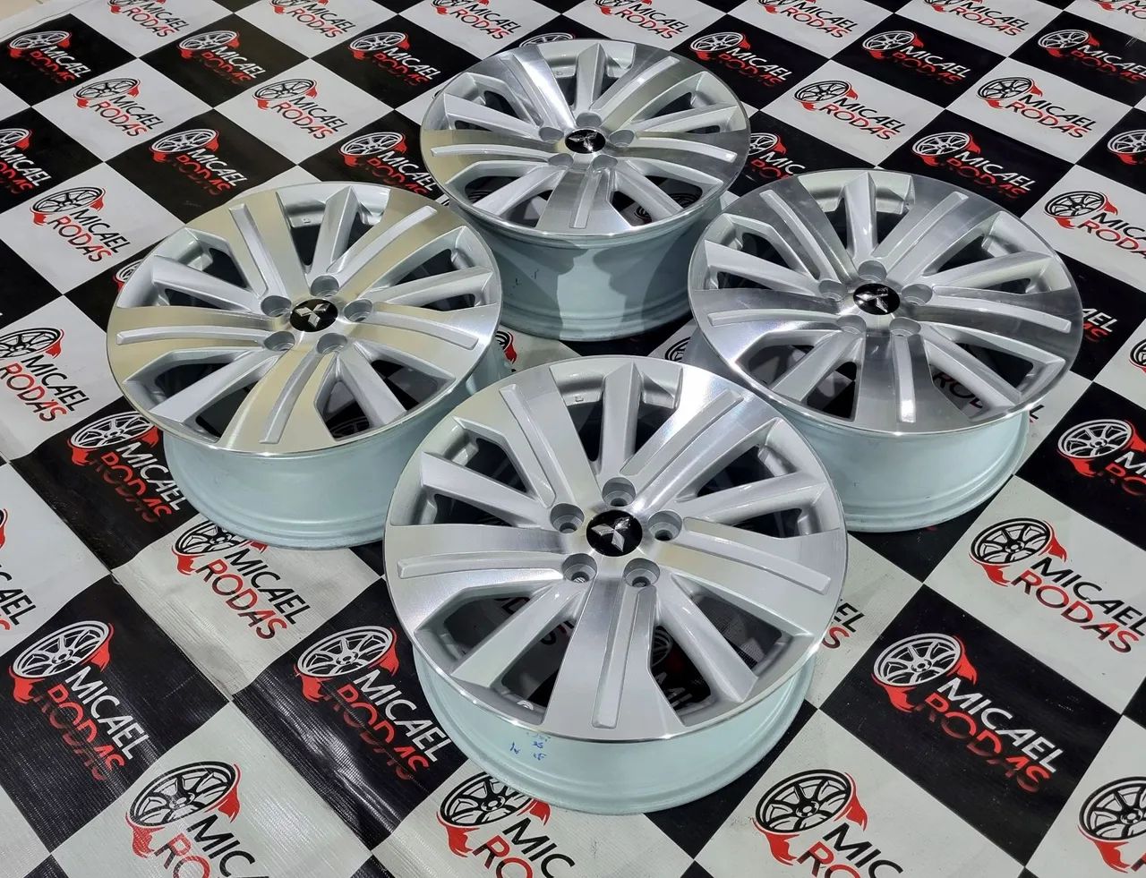 Jogo de Rodas aro 18 Mitsubishi Outlander 5x114 Originais Zeradas  - Foto 10