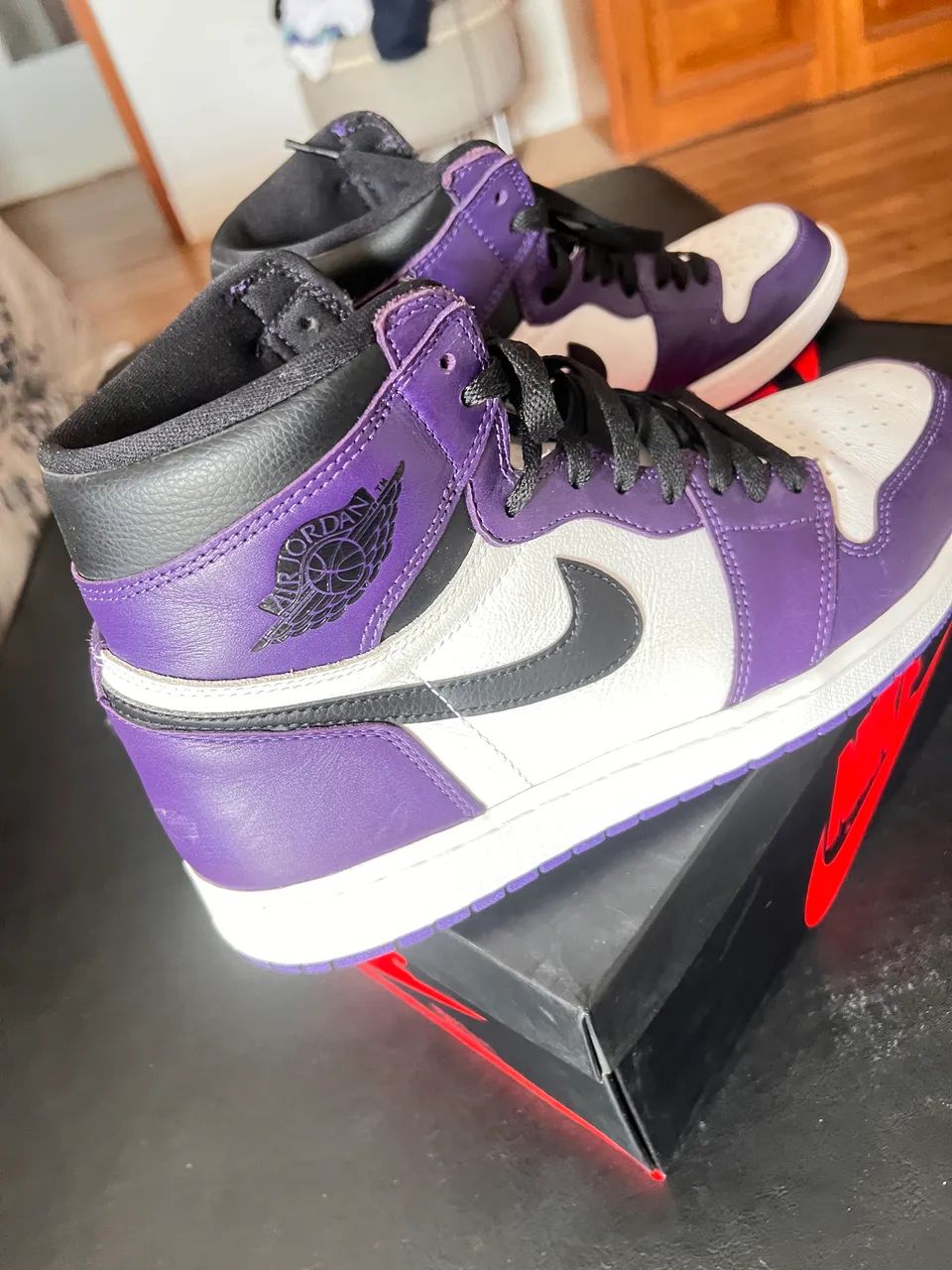 Air Jordan1 court purple  - Foto 5