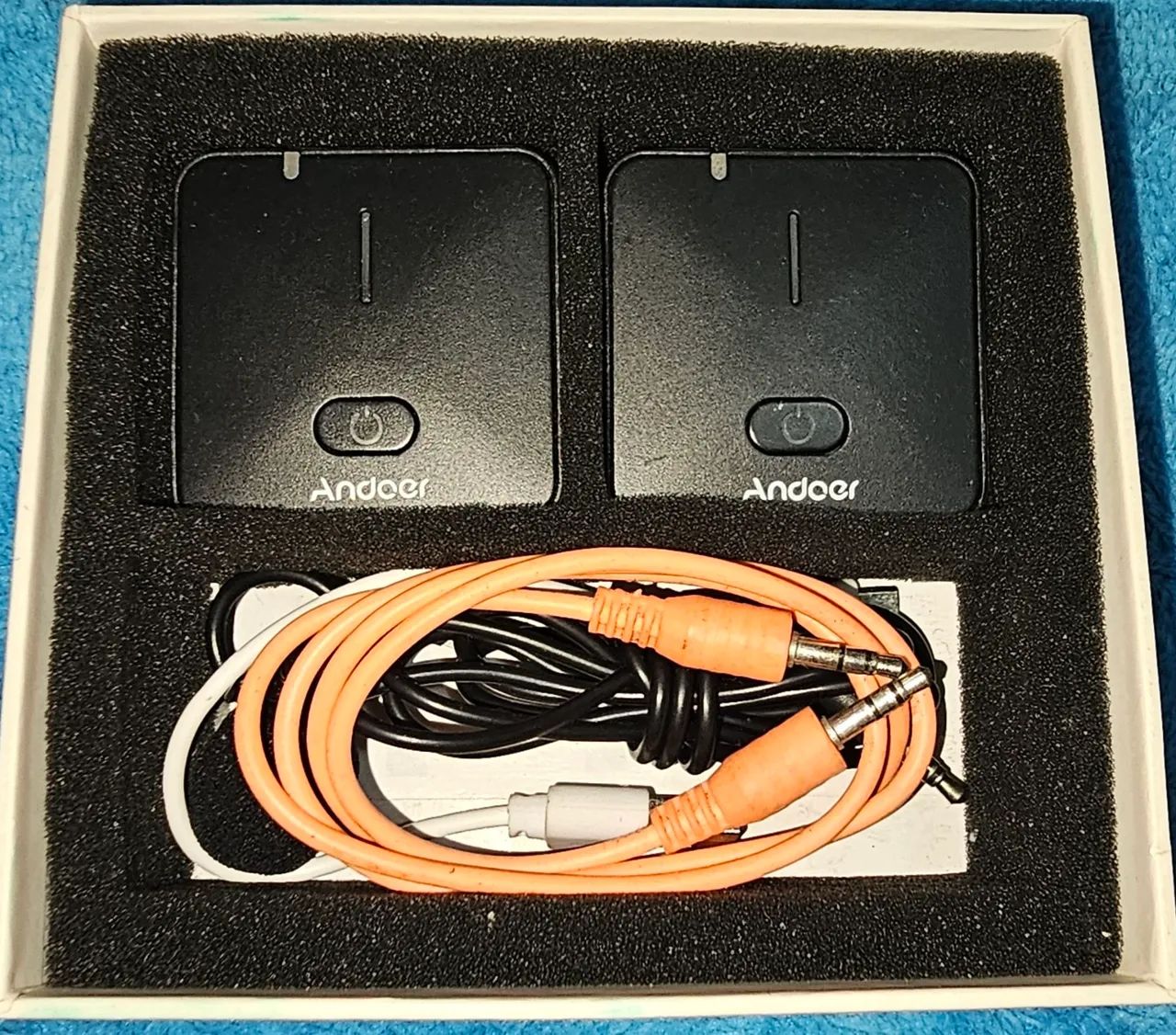 Microfone Sem Fio para Celular - Gravação de Áudio de Alta Qualidade marca Andoer - Foto 2