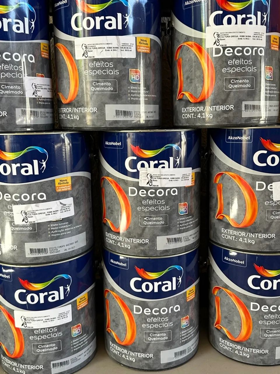 Cimento queimado coral