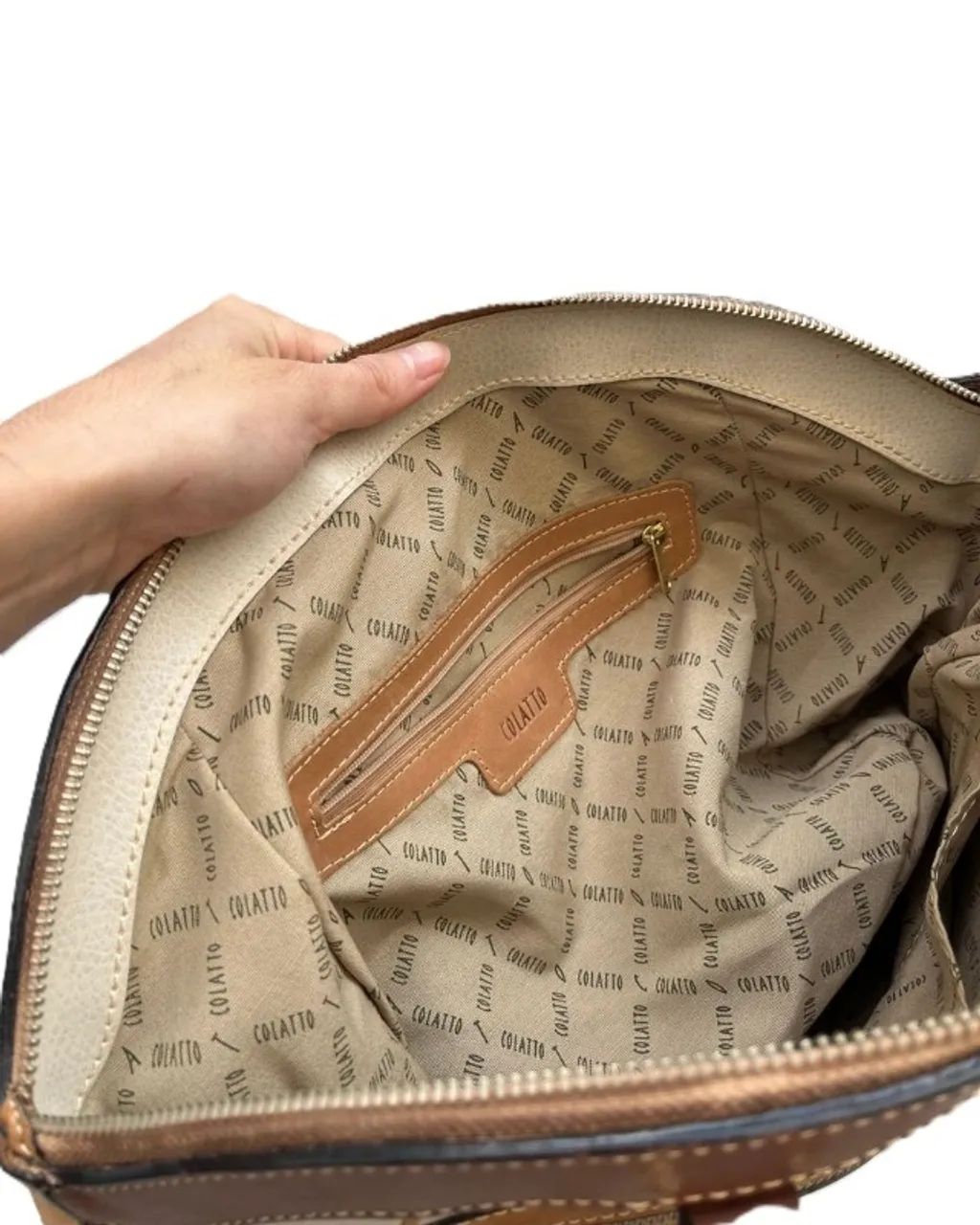 bolsa colatto couro legítimo - Foto 4